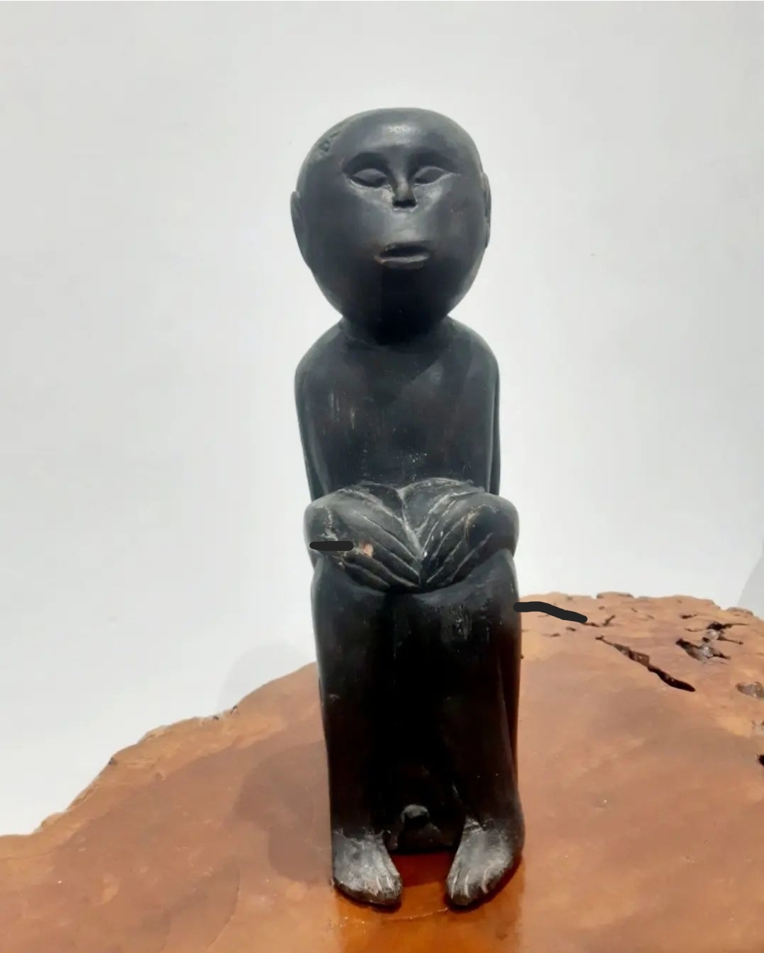 Antique Tanimbar wood carvings