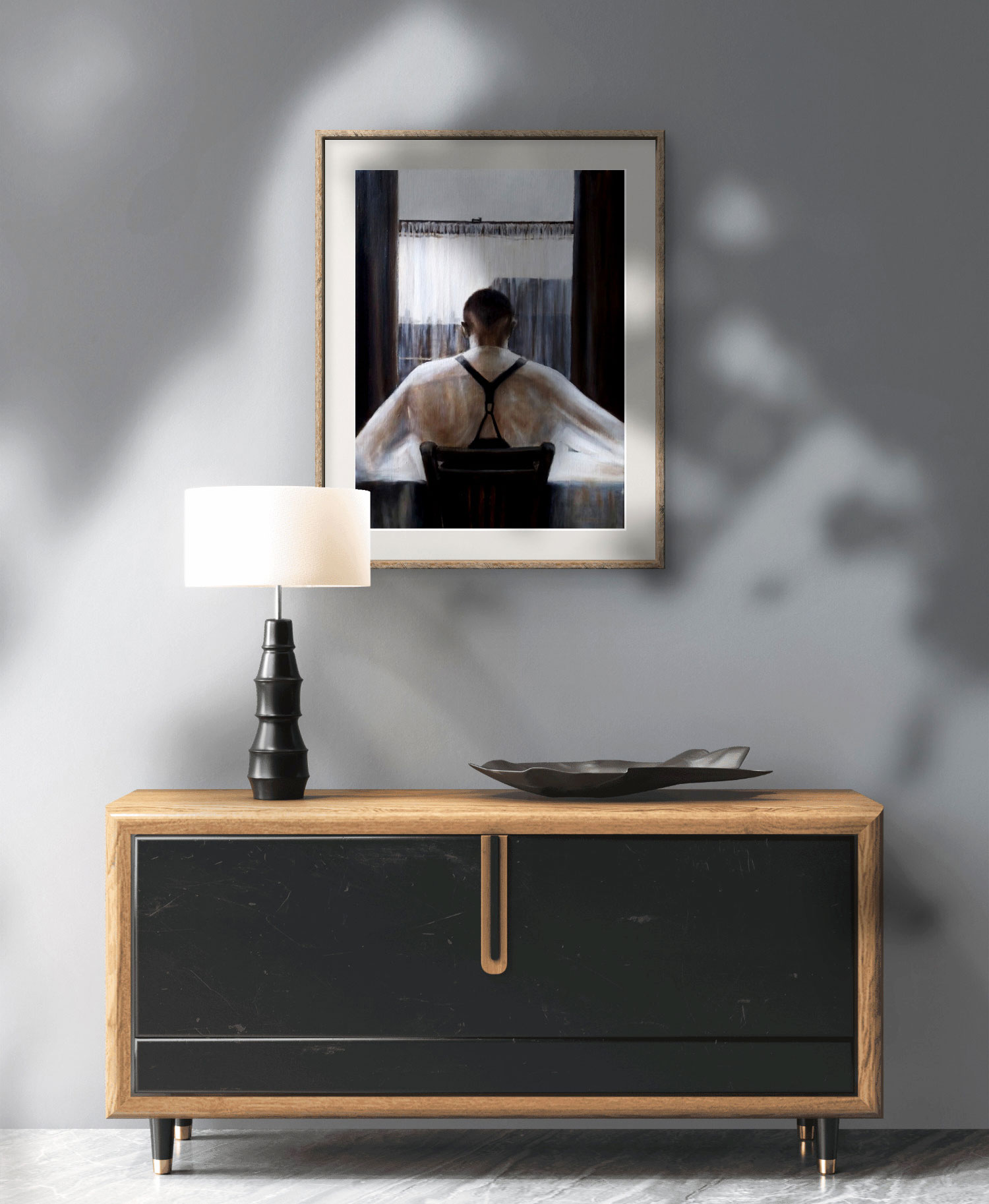 Broad Shoulders - Vintage Masculine & Introspective Art Print