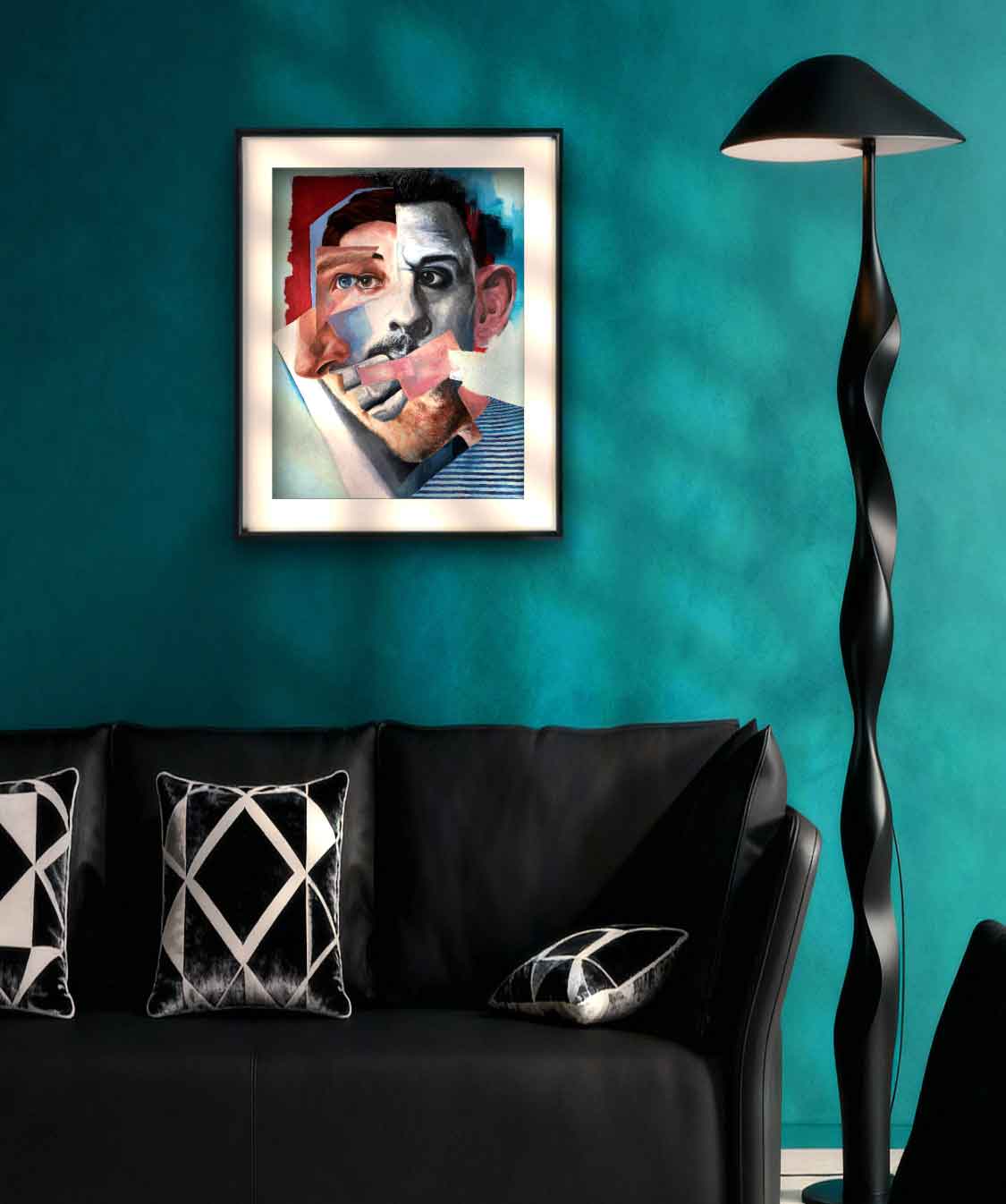 Mistaken Identity - Surreal Alternative Collage Portrait