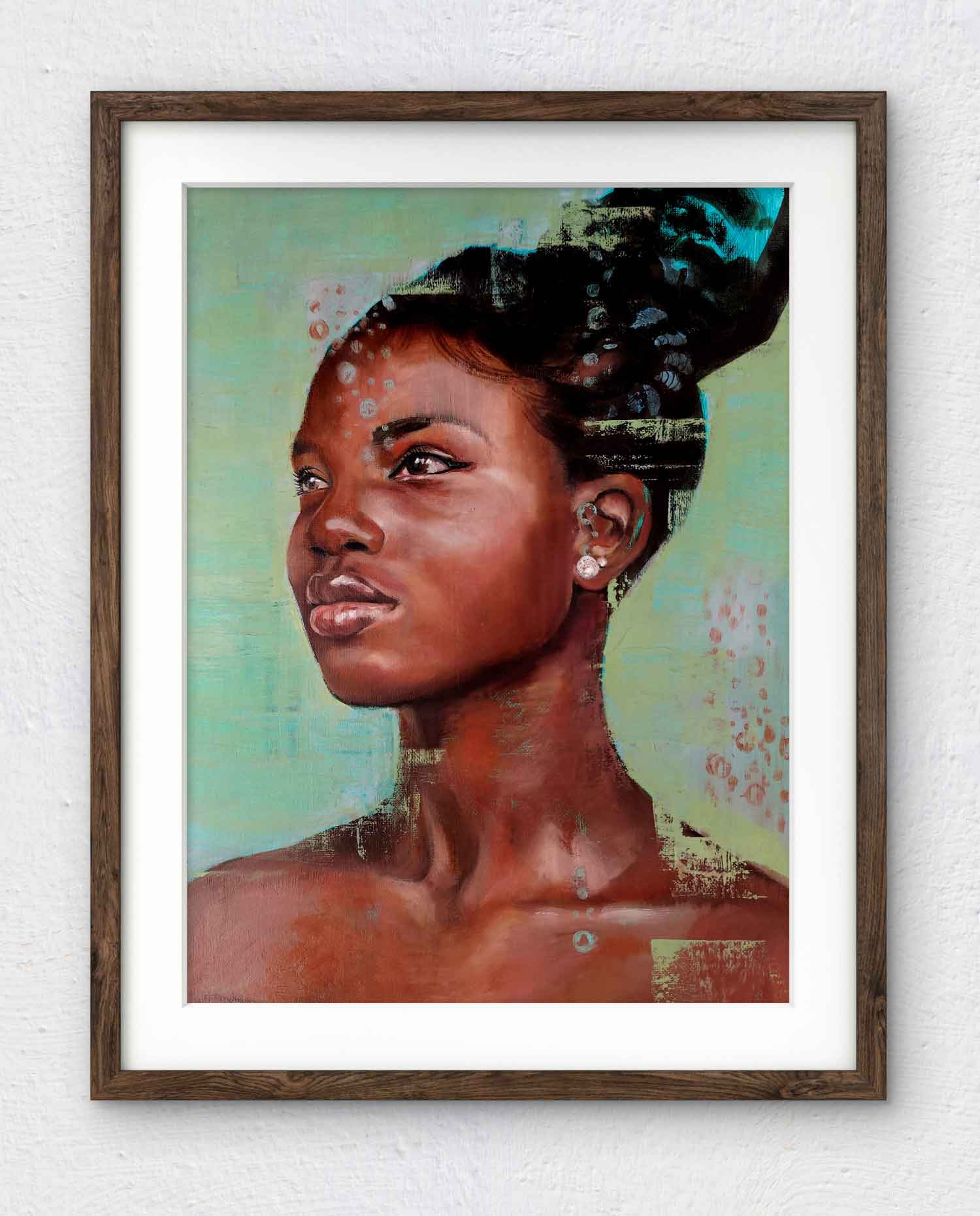 Shine Bright - Inspirational Radiant Beauty Art Print
