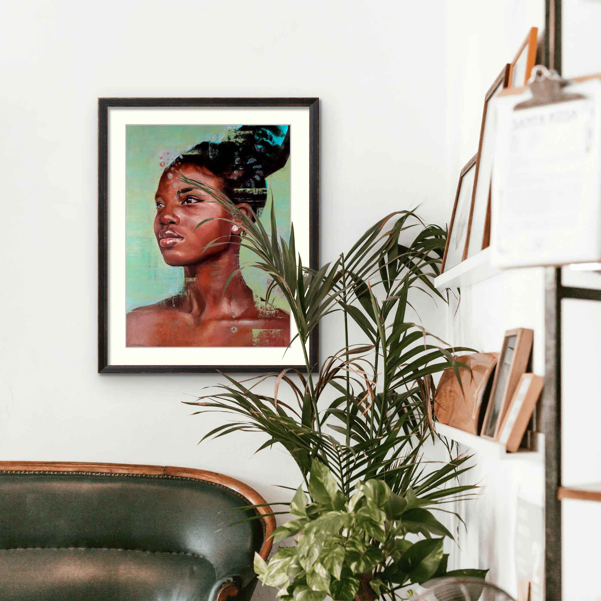 Shine Bright - Inspirational Radiant Beauty Art Print
