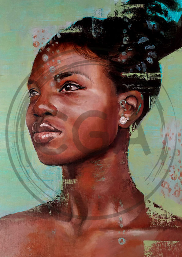 Shine Bright - Inspirational Radiant Beauty Art Print
