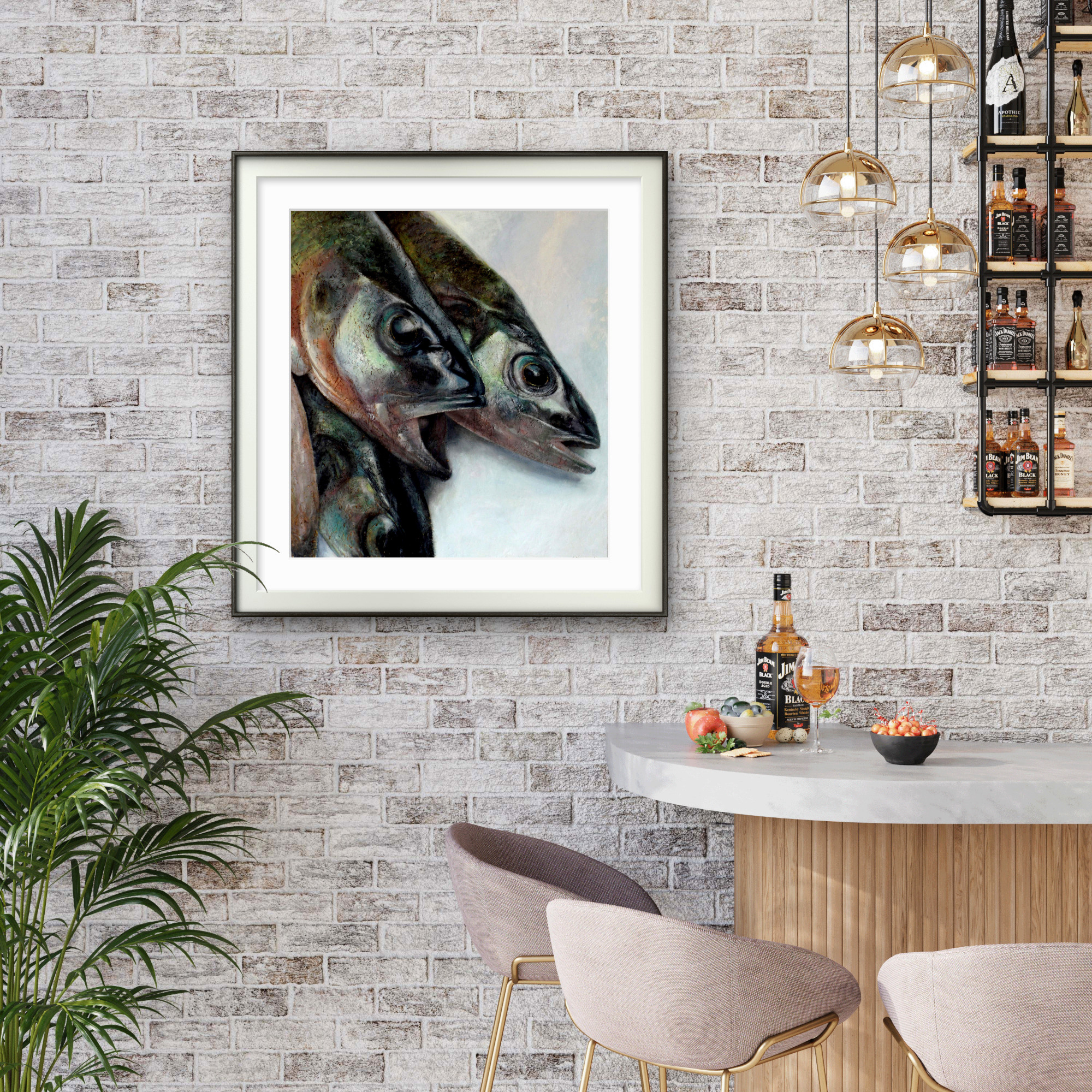 'Omega 3' - Fresh & Wild Fish Art Print
