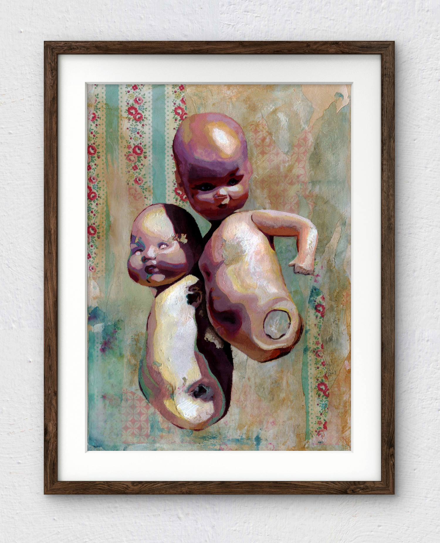 Arrested Development - Surreal Broken Doll Art Print