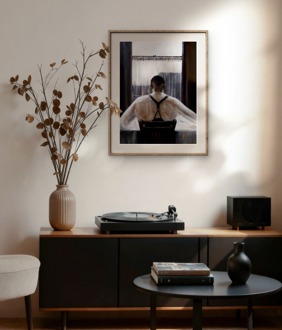 Broad Shoulders - Vintage Masculine & Introspective Art Print