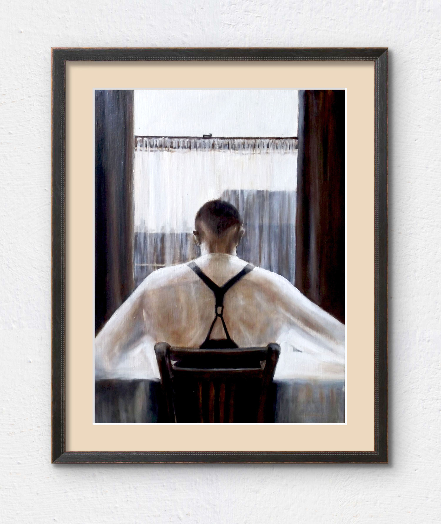 Broad Shoulders - Vintage Masculine & Introspective Art Print