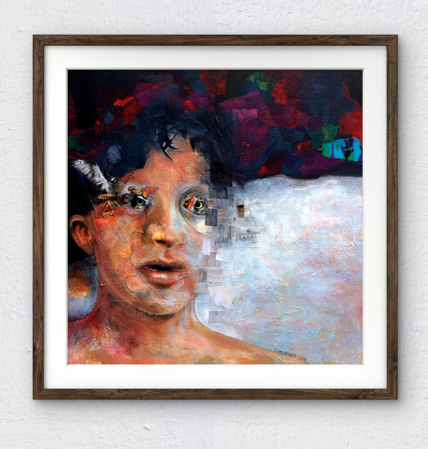 Being Natural - Imaginative Nature Inspired Art Print