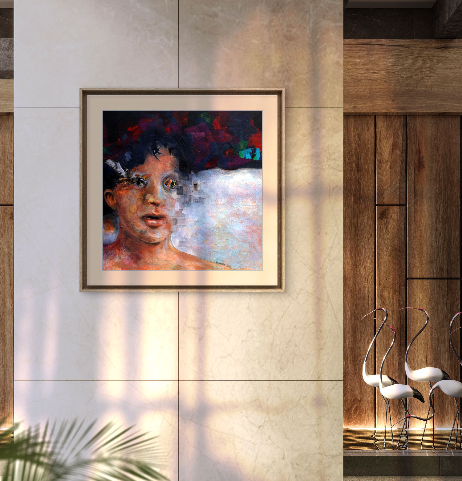 Being Natural - Imaginative Nature Inspired Art Print