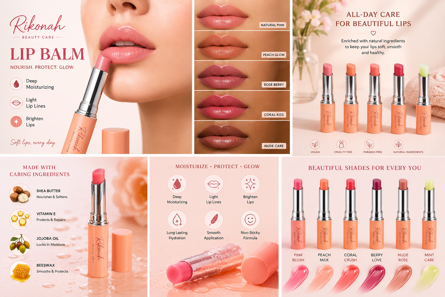 Rikonah Nourishing Lip Balm