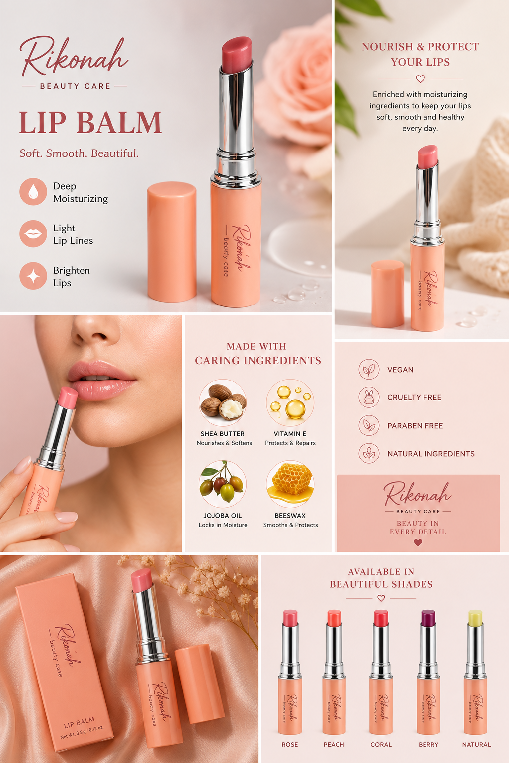 Rikonah Nourishing Lip Balm