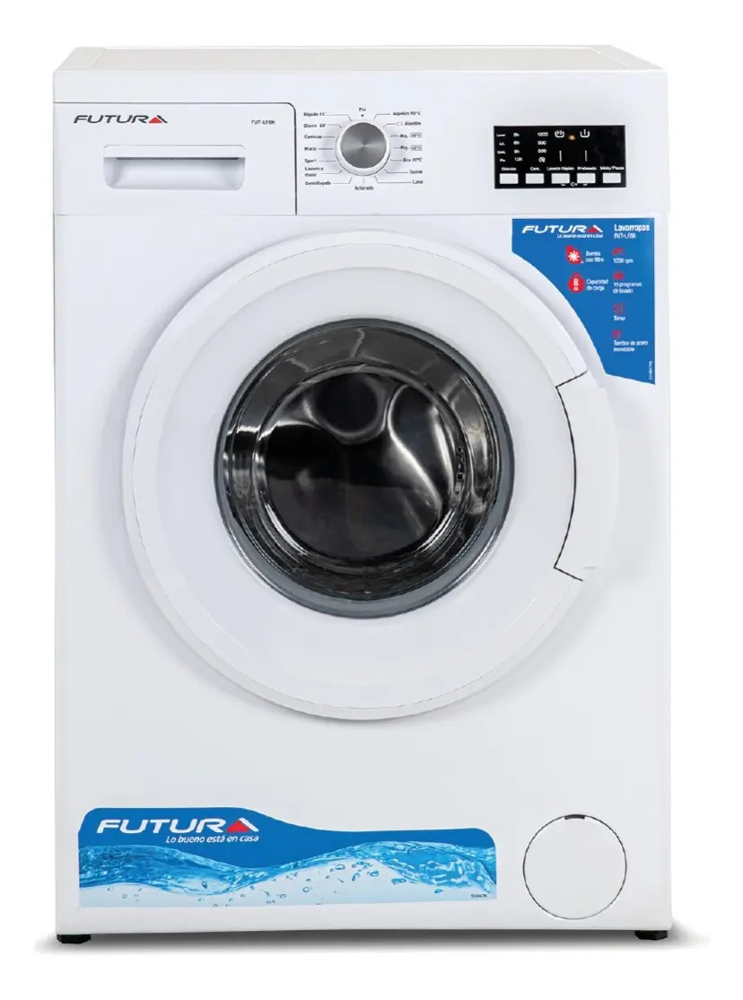 LAVARROPAS FUTURA BLANCO 8KG