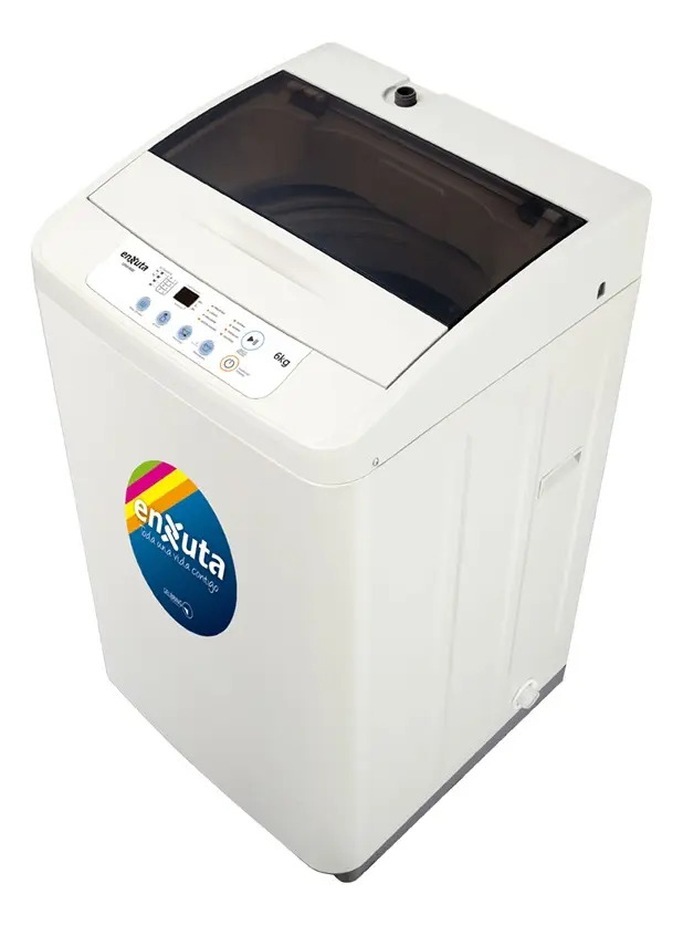 LAVARROPAS ENXUTA CARGA SUPERIOR BLANCO 6KG