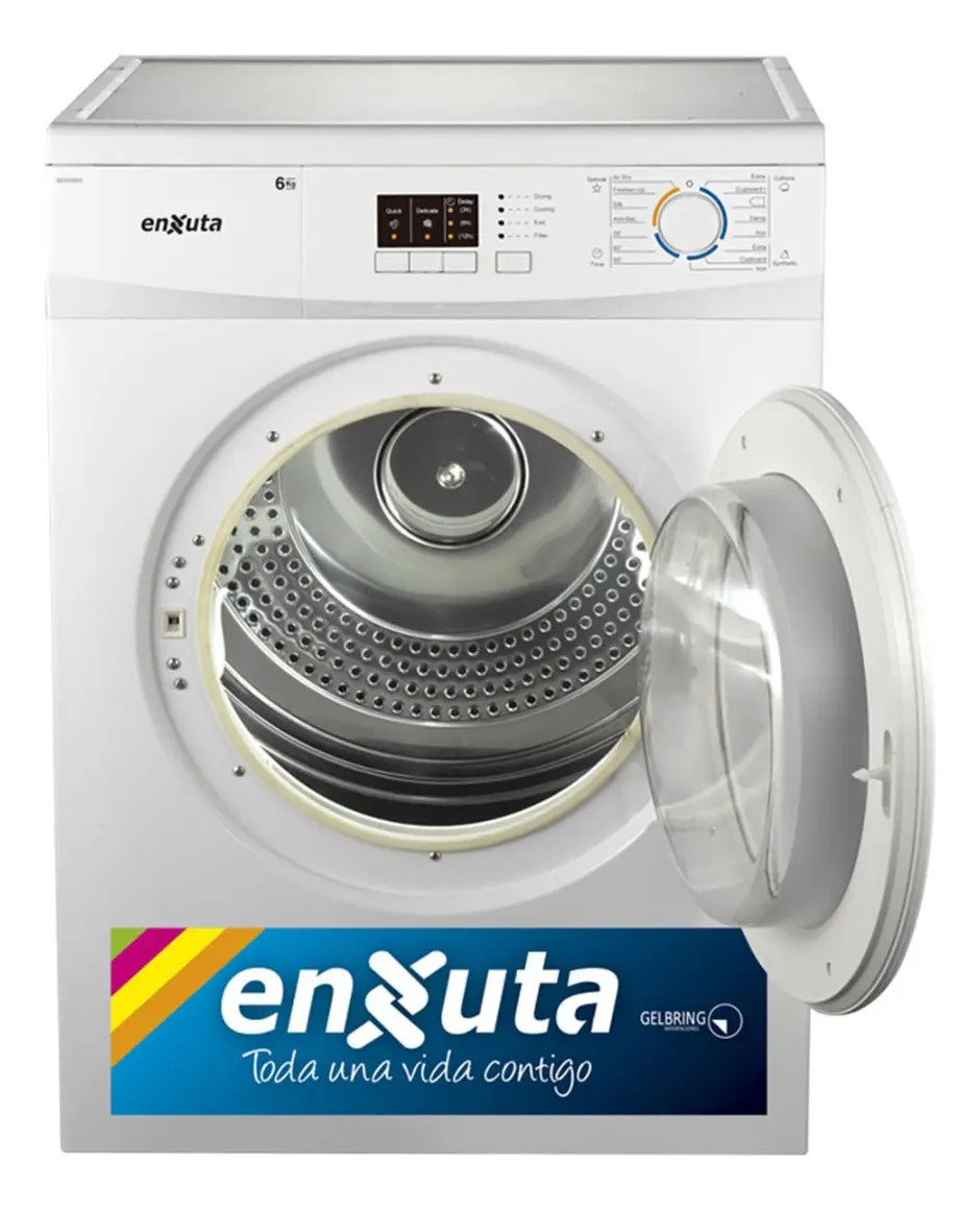 LAVARROPAS ENXUTA BLANCO 6KG