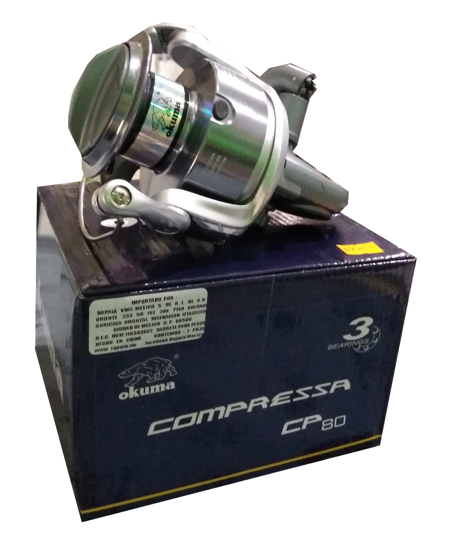 REEL OKUMA COMPRESSA CP80
