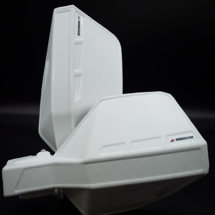 CORTA VIENTOS ROOSTER  TRACK COLOR BLANCO