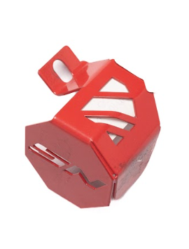 PROTECTOR LIQUIDO TRASERO PULSAR NS ROJO