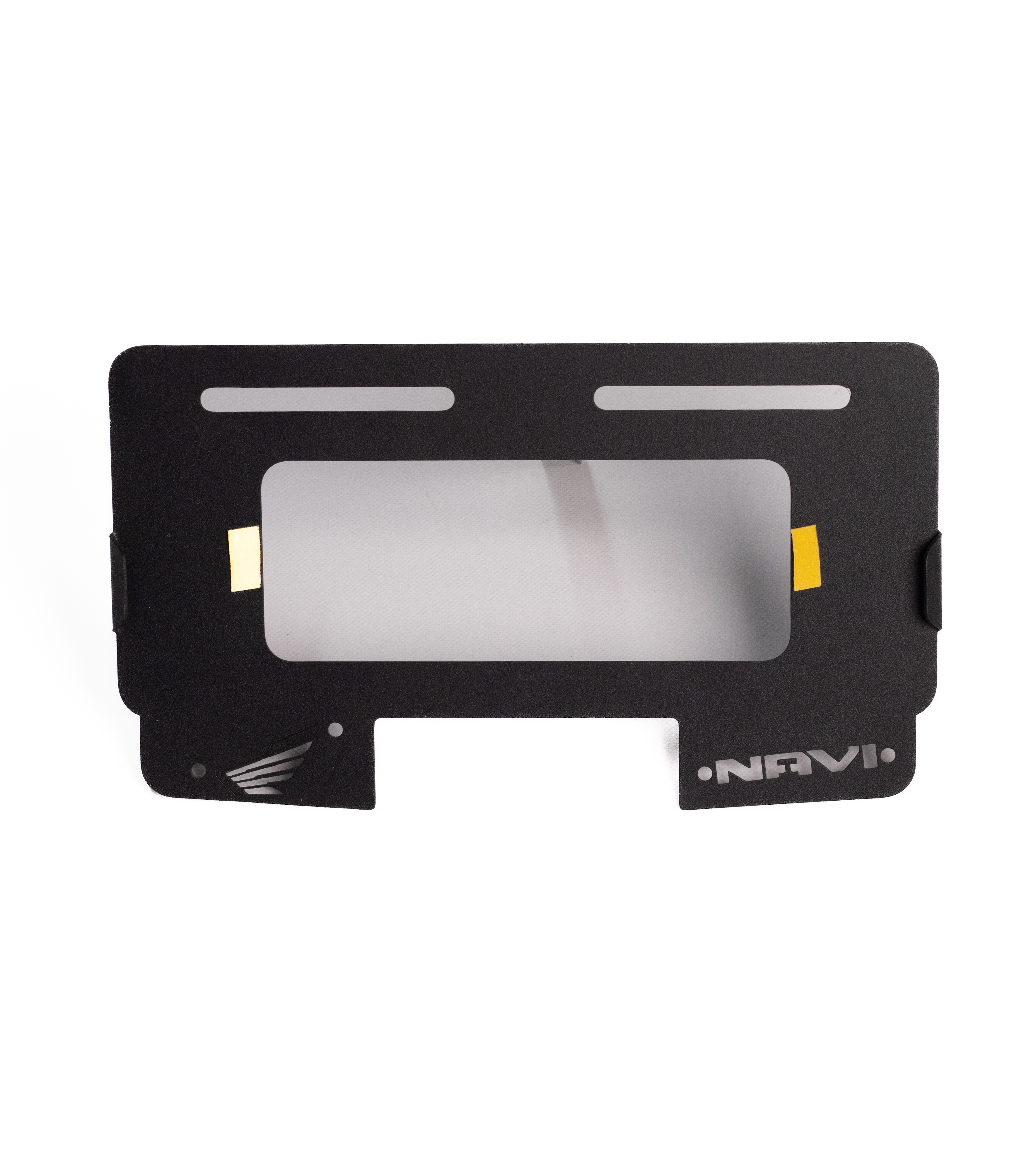 PORTA PLACA PERFORADA HONDA NAVI 