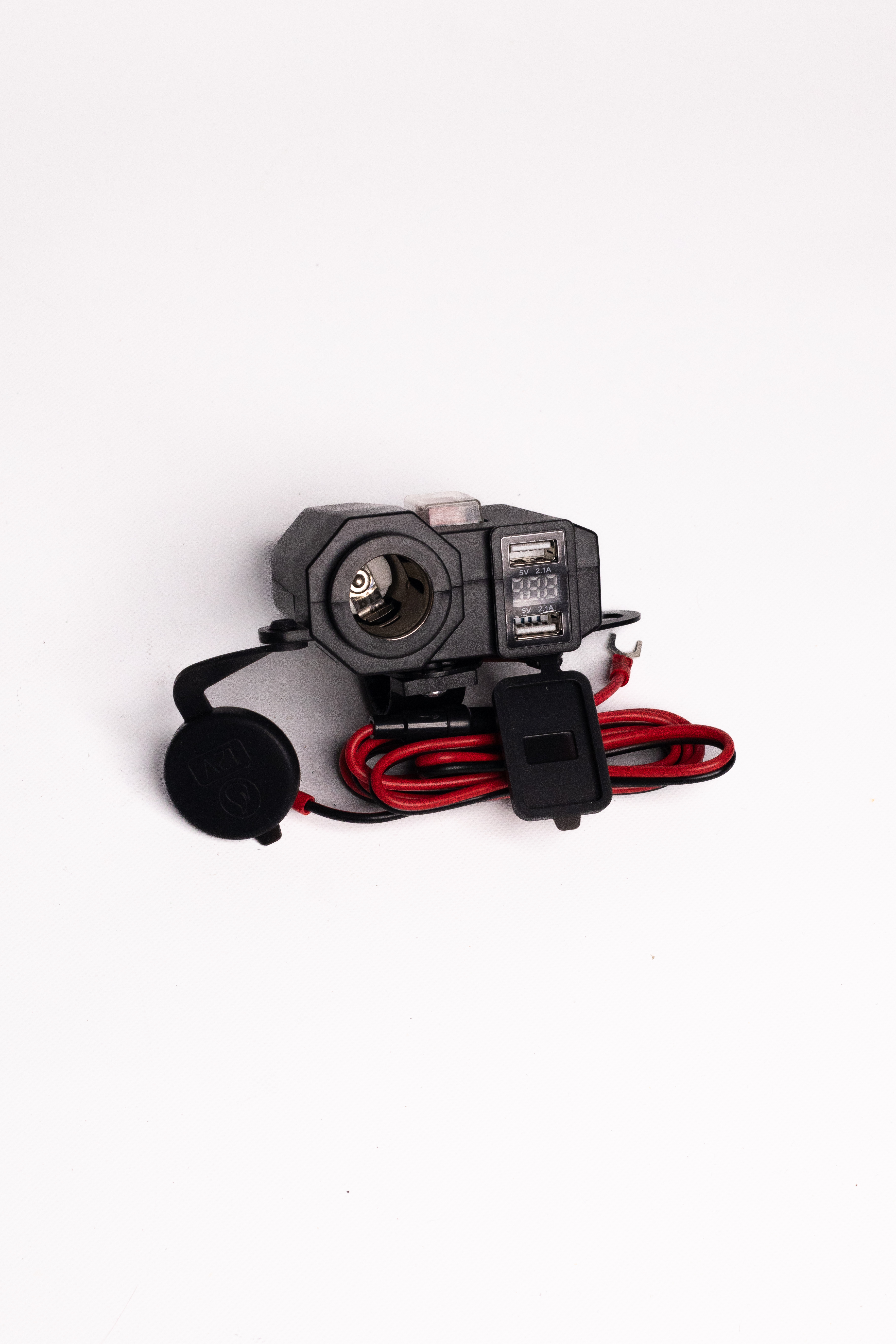 CARGADOR USB DOBLE CON CIGARRILLO