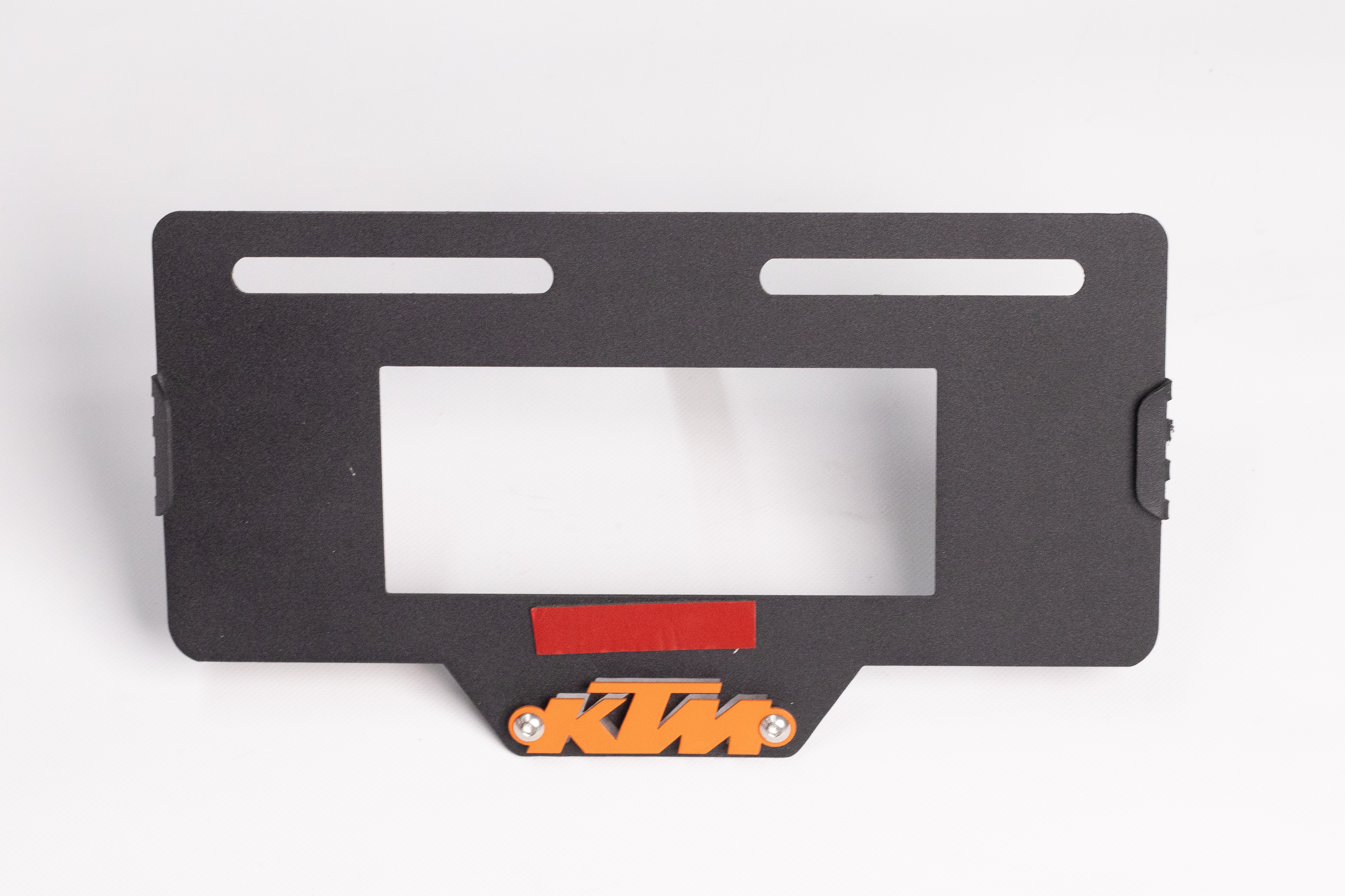 PORTA PLACA PERFORADA KTM