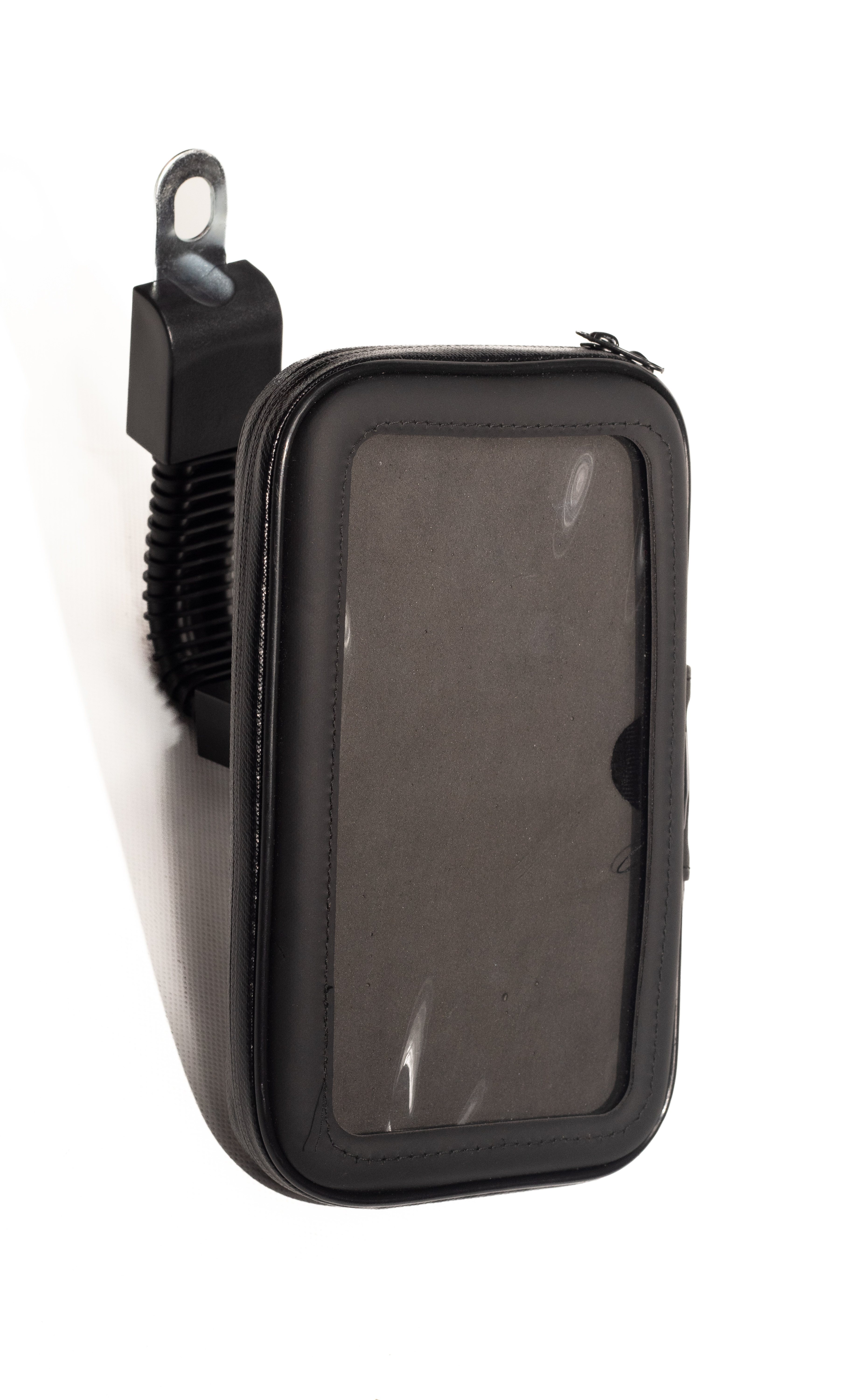 Estuche Soporte de Celular Impermeable con Brazo Flexible para Espejo Retrovisor