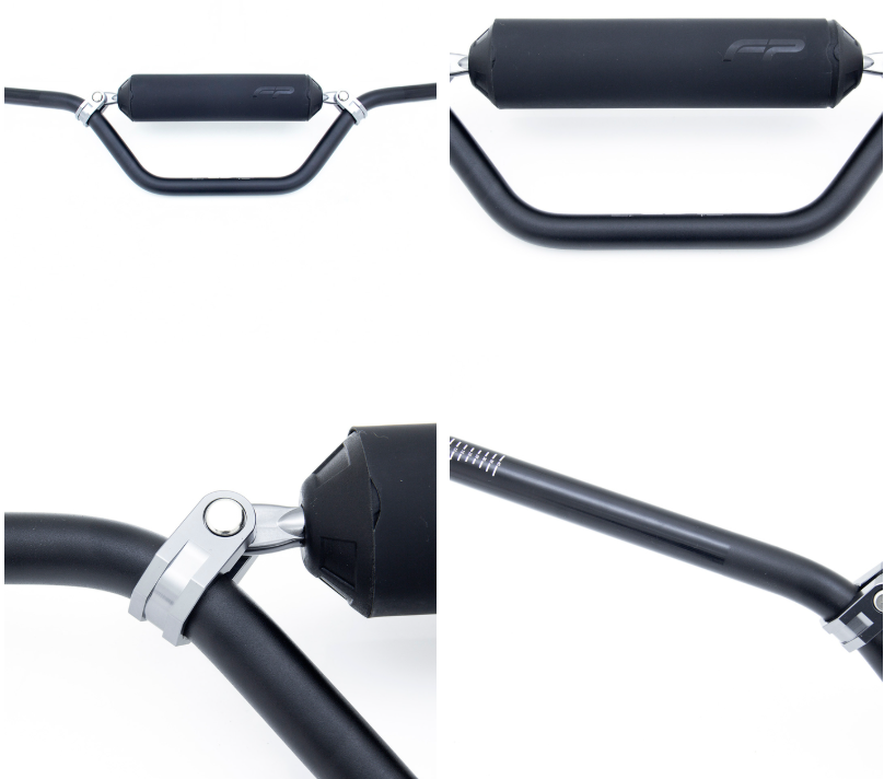 Manubrio crossbar negro