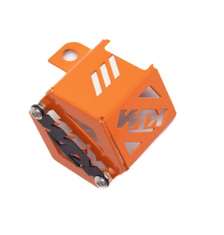 PROTECTOR LIQUIDO TRASERO KTM NARANJA