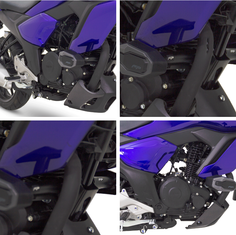 Slider 2drift negro/gris yamaha fz 3