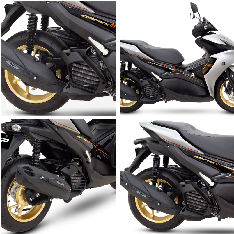Protector mofle yamaha aerox 155 