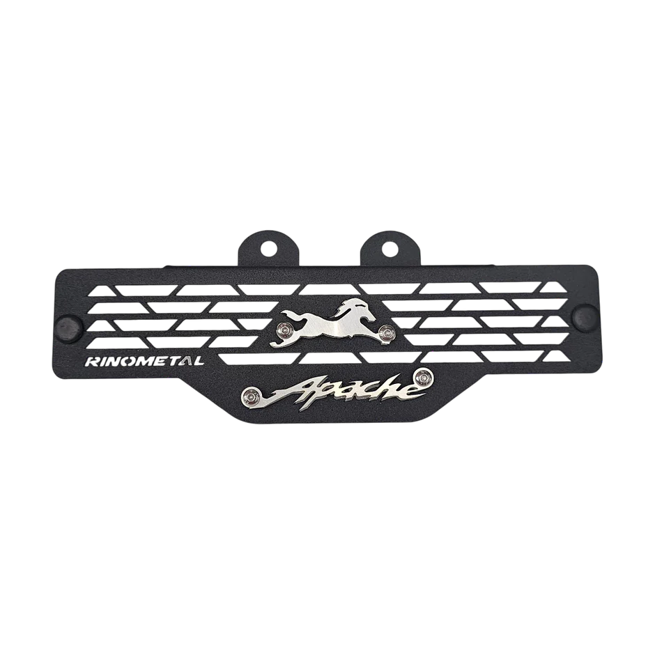 PROTECTOR DE RADIADOR APACHE 160 NEGRO