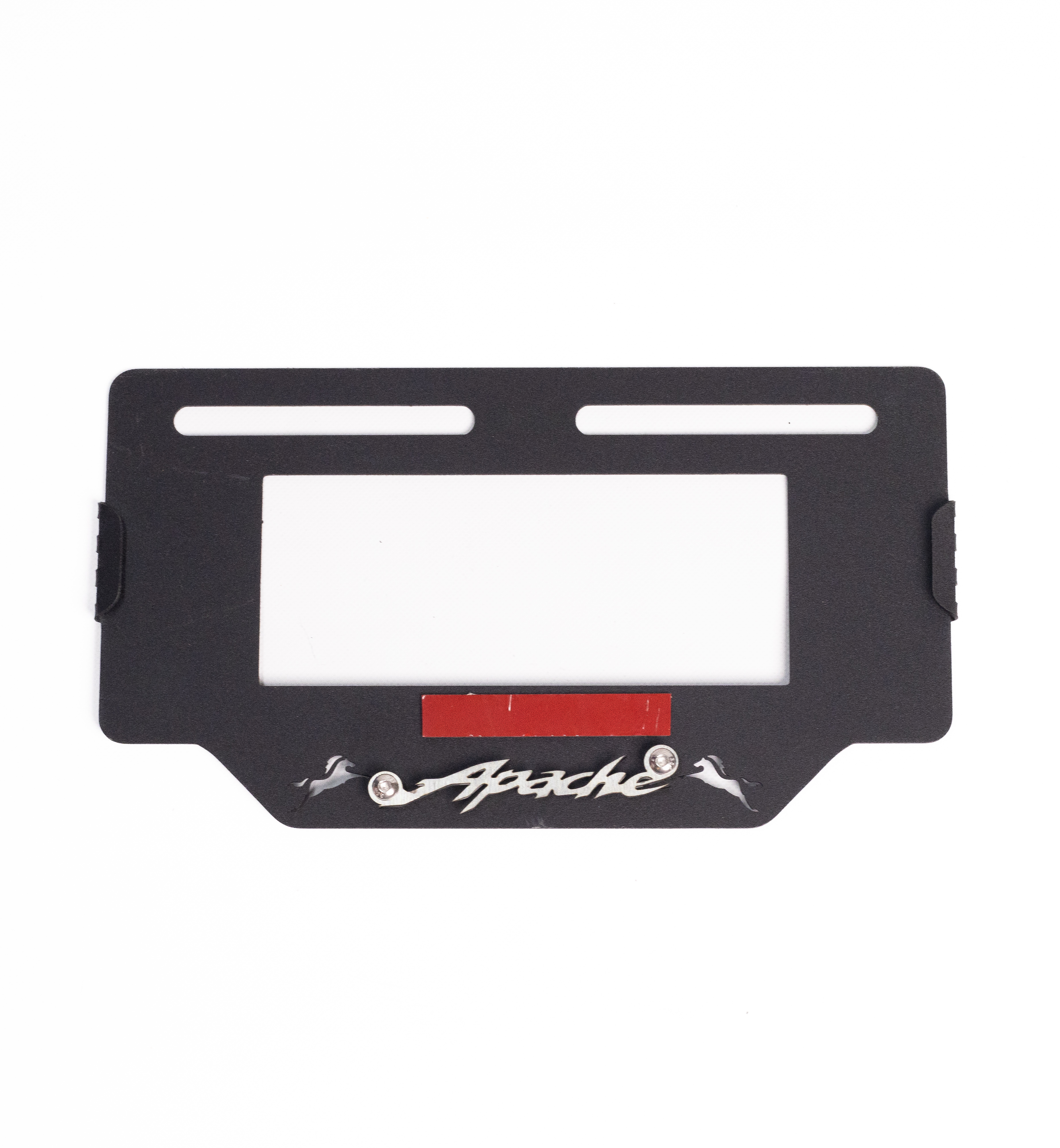 PORTA PLACA PERFORADA TVS APACHE
