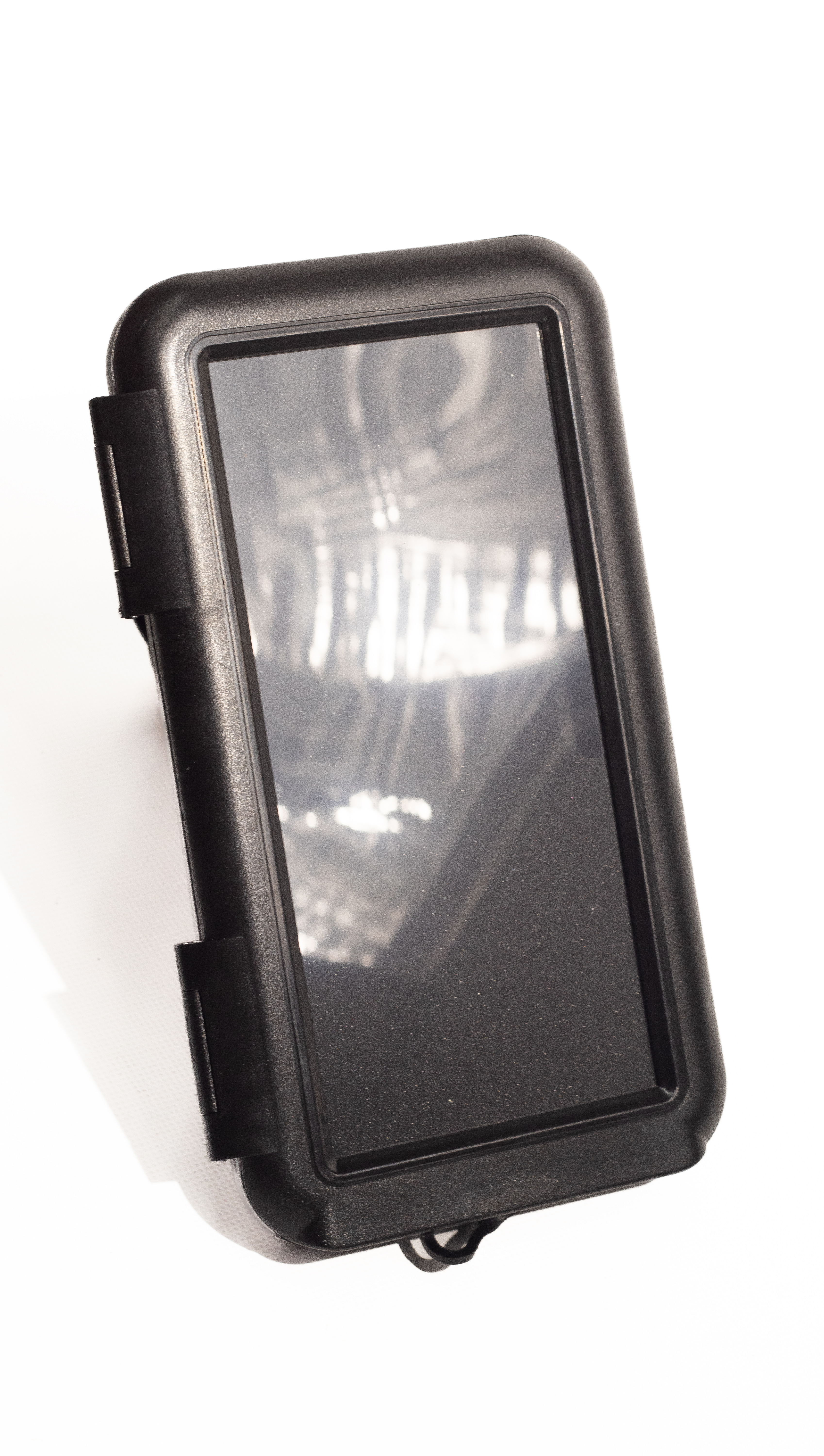 Estuche Soporte de Celular Impermeable con Cierre de Pestañas Laterales