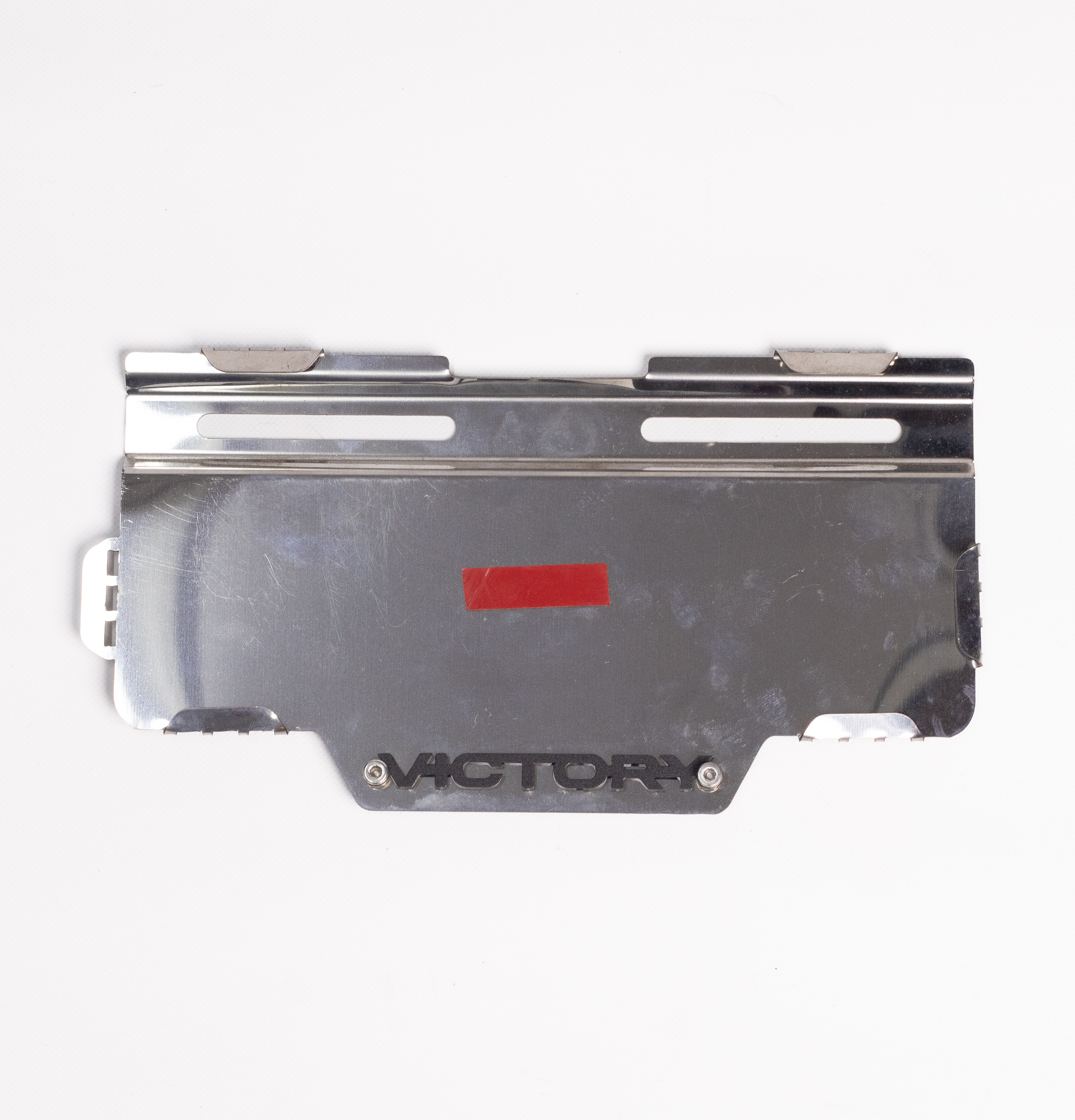 PORTA PLACA SIN PERFORAR VICTORY 