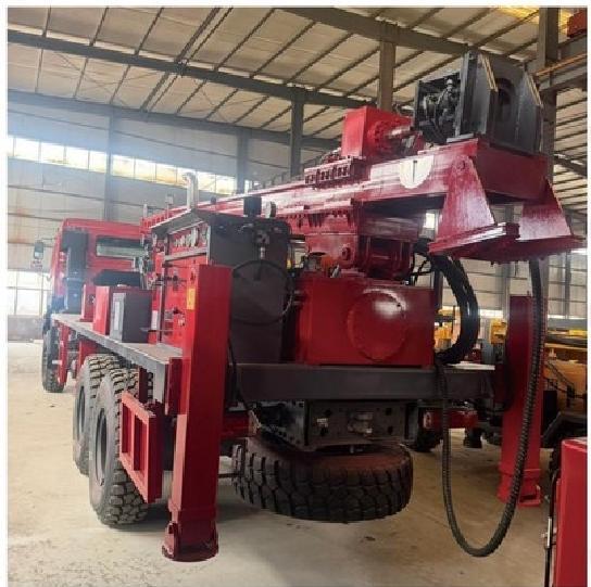 6x6 车载取芯机 HOWO 6x6 Core Drilling Rig