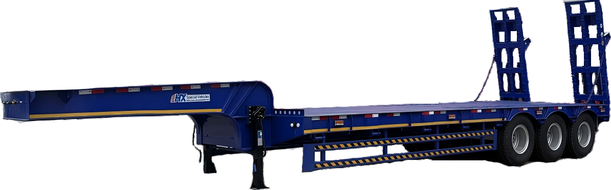 低平板半挂 Low-bed semi-trailer