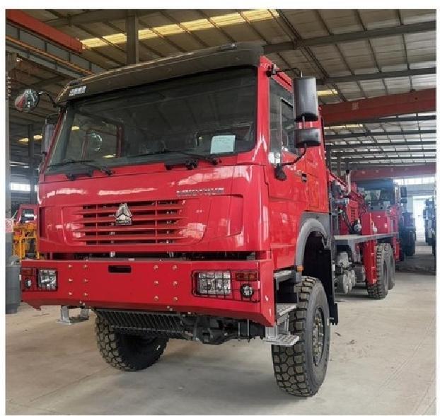6x6 车载取芯机 HOWO 6x6 Core Drilling Rig