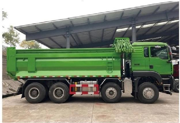 汕德卡G7S 8x4 U形自卸卡车 Sitrak G7S 8x4 U-shaped Dump Truck