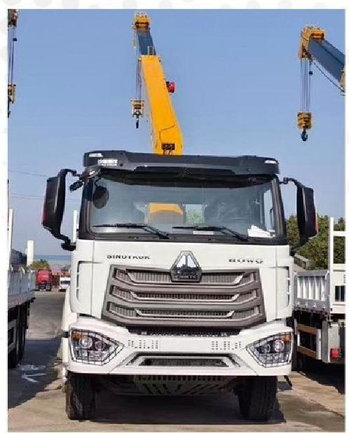 豪沃 NX6x4随车吊HOWO NX 6x4 Crane Truck