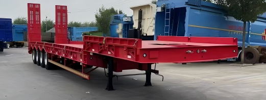 低平板半挂 Low-bed semi-trailer