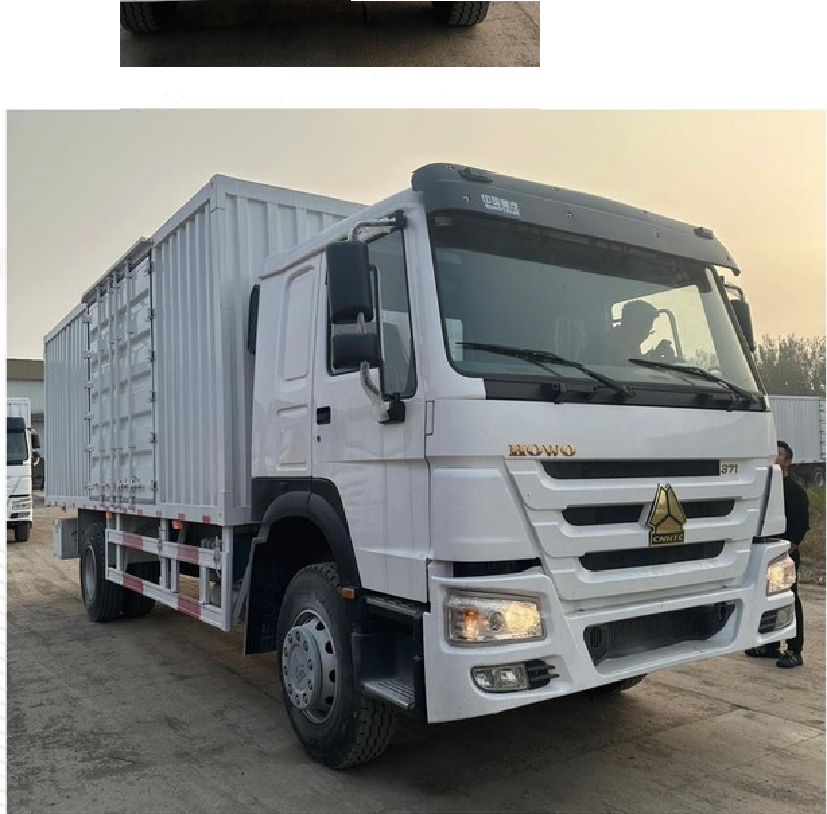 豪沃4X2 厢式载货车 HOWO 4X2 Van Truck