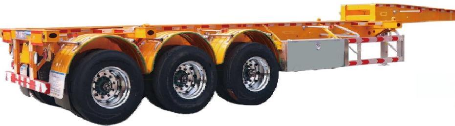 骨架半挂车 Skeletal semi-trailer 