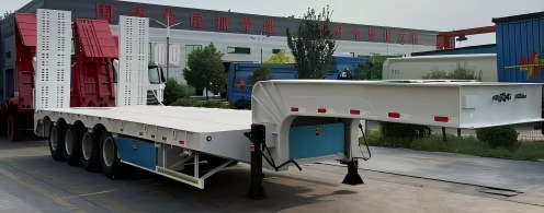 低平板半挂 Low-bed semi-trailer