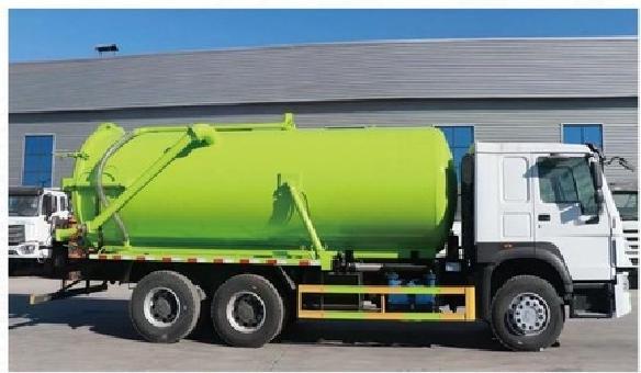 豪沃6x4真空吸污车 HOWO 6x4 Vacuum Suction Truck