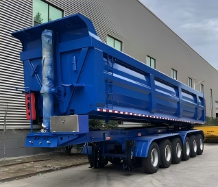 自卸半挂 Dump semi-trailer