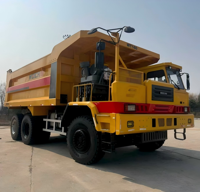 潍柴矿用宽体自卸车 Weichai Mining Wide-body Dump Truck