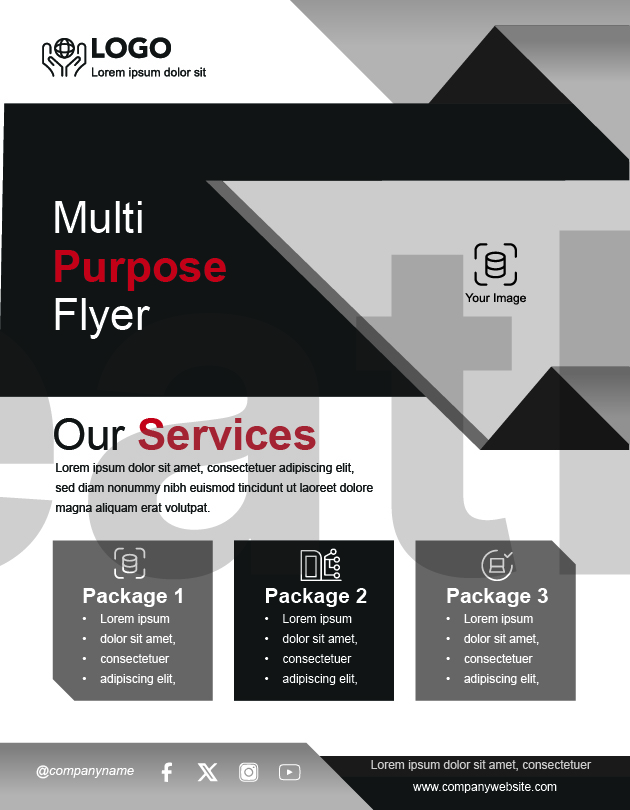 Multipurpose Flyer Template 003