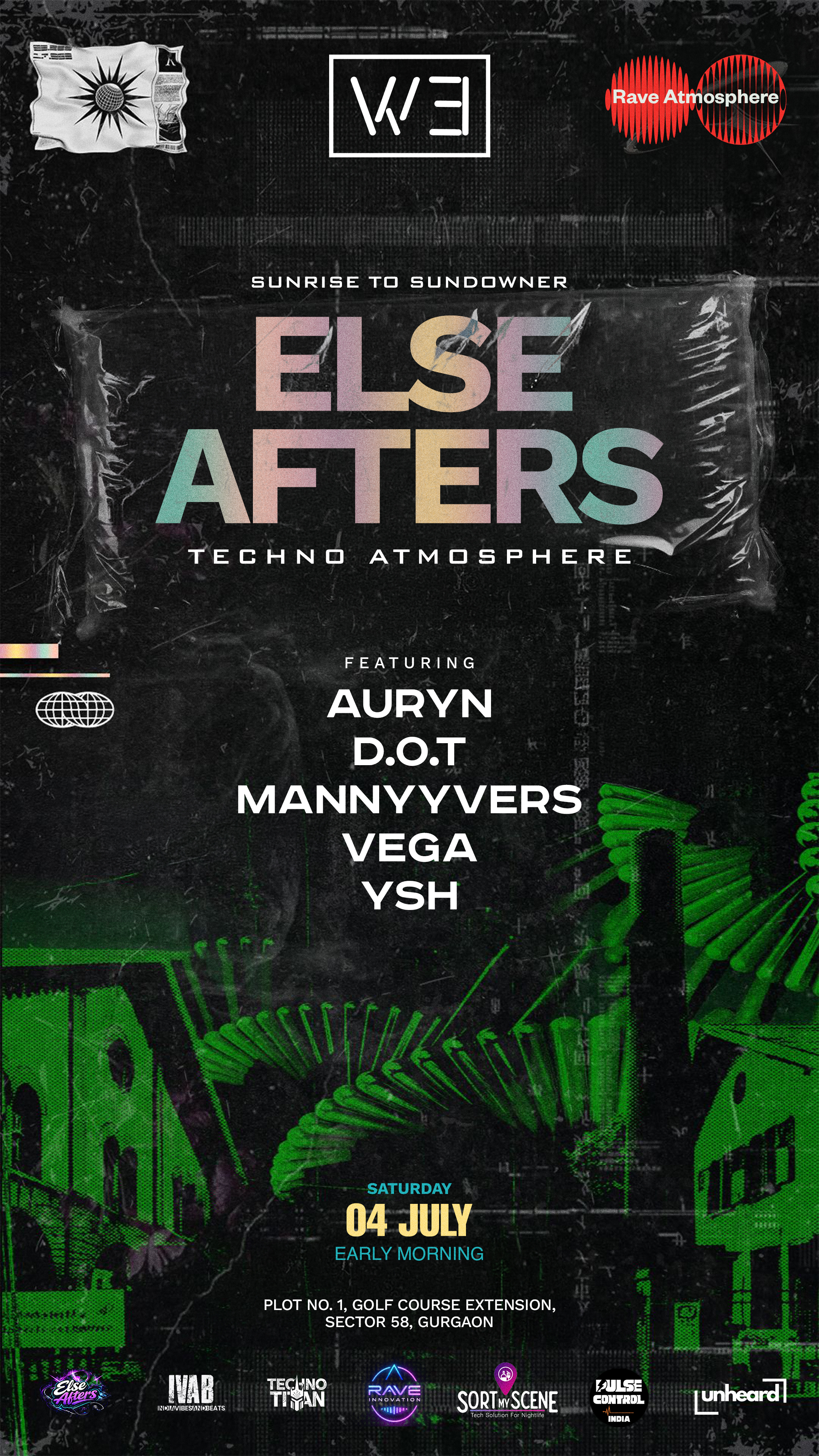 Else Afters: Techno Atmosphere Booking 4th July