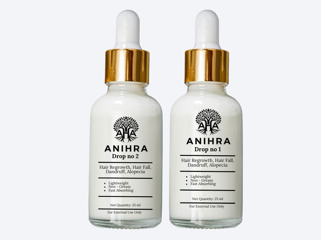 ANIHRA Hair Regrowth Drops Set