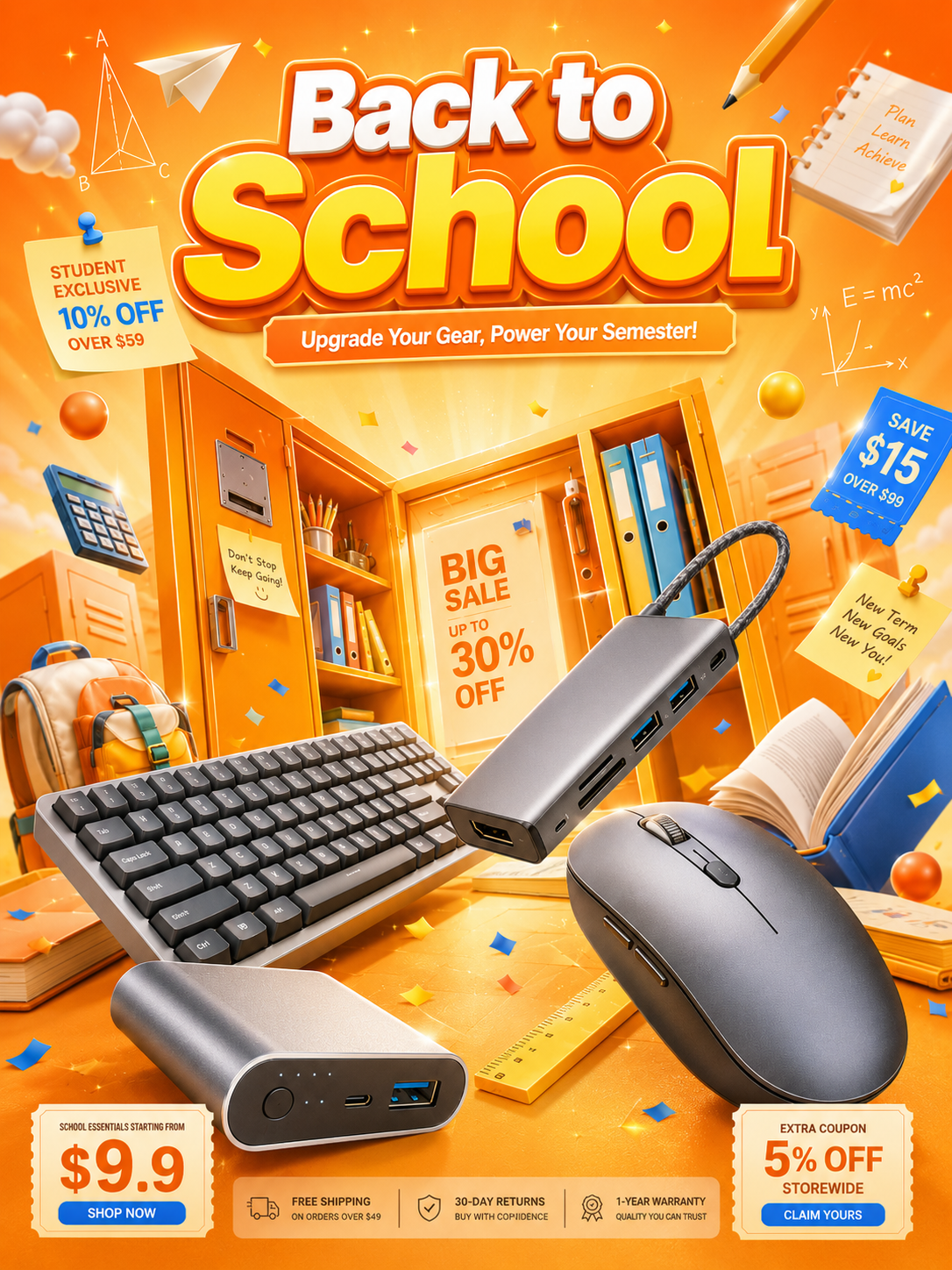Back-to-School Season Event Theme