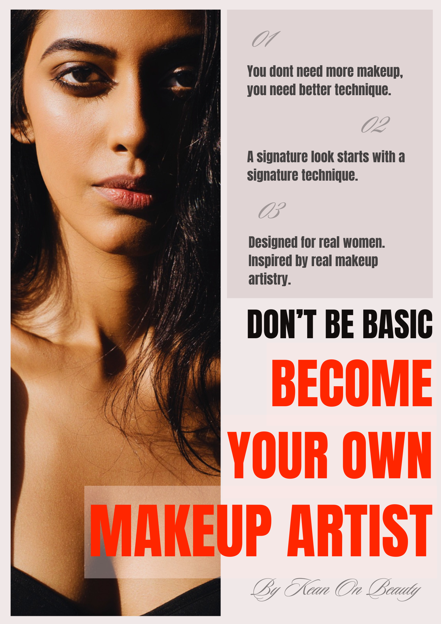 DON'T BE BASIC BECOME YOUR OWN MAKEUP ARTIST 