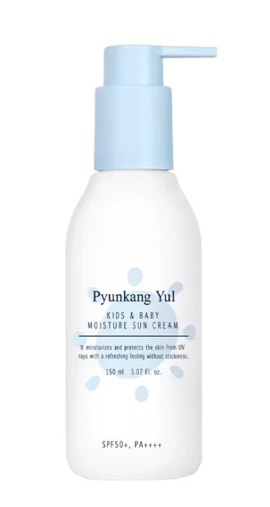 Pyunkang Yul – Kids & Baby Moisture Sun Cream, apsauga nuo saulės vaikams 150ml 